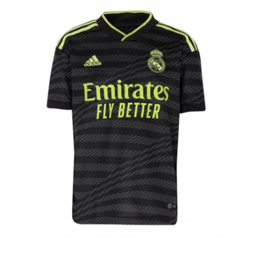 Real Madrid Eder Militao #3 Tredjedrakt 2022-23 Kortermet Real Madrid Eder Militao #3 Tredjedrakt 2022-23 Kortermet